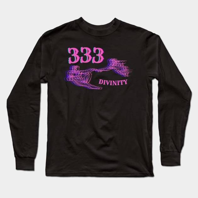 333 Long Sleeve T-Shirt by Moonlit Holler